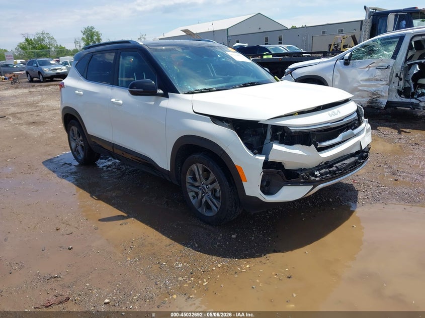 2022 Kia Seltos VIN KNDEU2AA2N7288583 IAAI salvage auction — FRONT END, Salvage (Ohio), sold $4,900 on 2026-07-23 (photo 1)