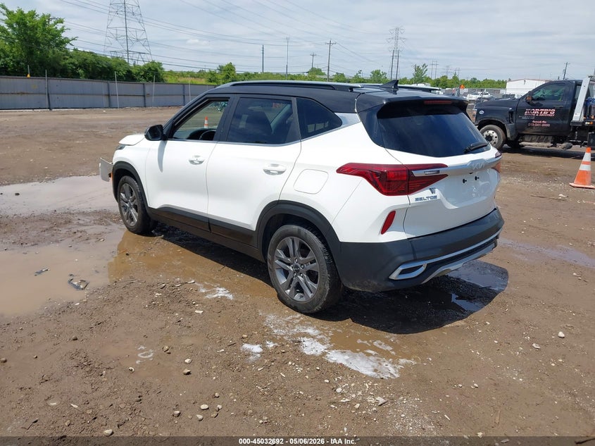 2022 Kia Seltos VIN KNDEU2AA2N7288583 IAAI salvage auction — FRONT END, Salvage (Ohio), sold $4,900 on 2026-07-23 (photo 3)