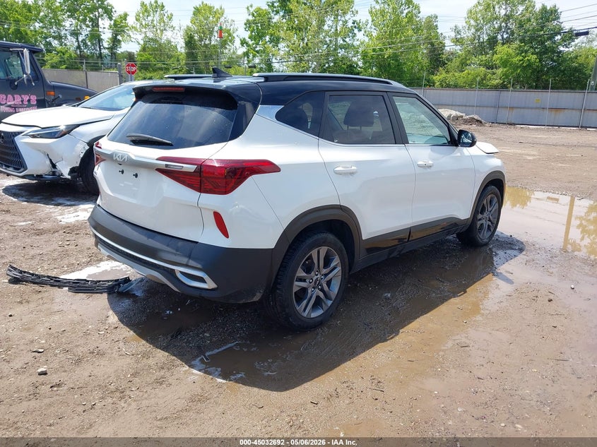 2022 Kia Seltos VIN KNDEU2AA2N7288583 IAAI salvage auction — FRONT END, Salvage (Ohio), sold $4,900 on 2026-07-23 (photo 4)