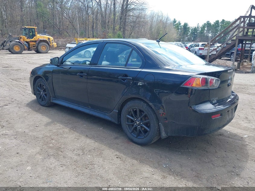 2017 Mitsubishi Lancer VIN JA32U2FU2HU013855 IAAI salvage auction — FRONT END, Salvage (Vermont), sold $1,100 on 2026-07-16 (photo 3)