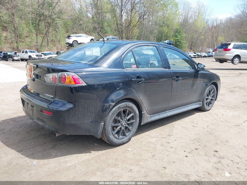 2017 Mitsubishi Lancer VIN JA32U2FU2HU013855 IAAI salvage auction — FRONT END, Salvage (Vermont), sold $1,100 on 2026-07-16 (photo 4)