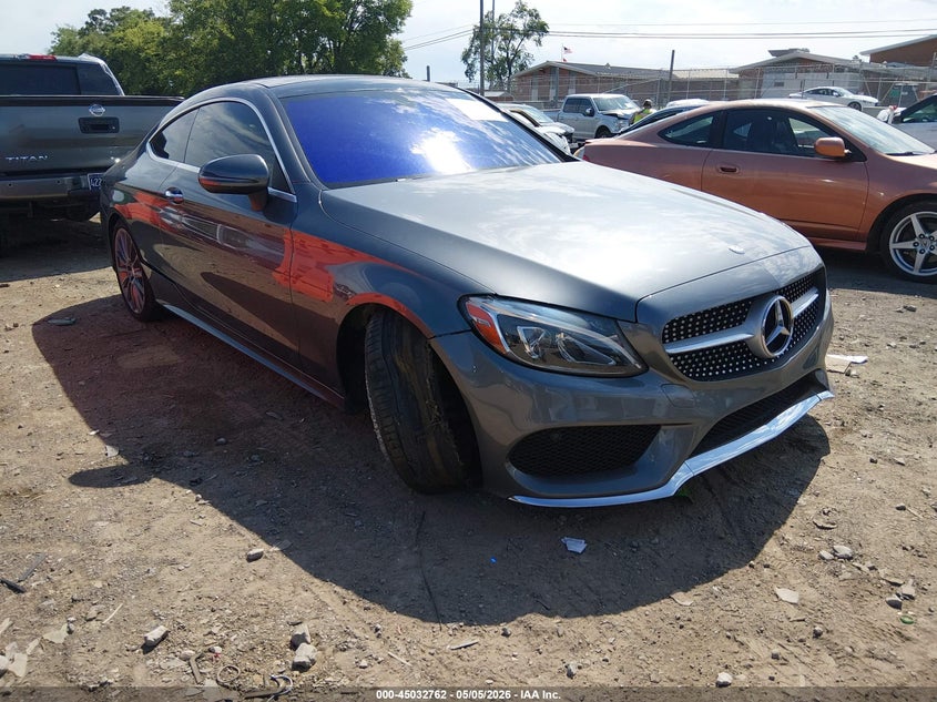2017 Mercedes-benz C-klasse VIN WDDWJ4JB8HF367256 IAAI salvage auction — RIGHT SIDE, Salvage (Tennessee), sold $6,300 on 2026-07-30 (photo 1)
