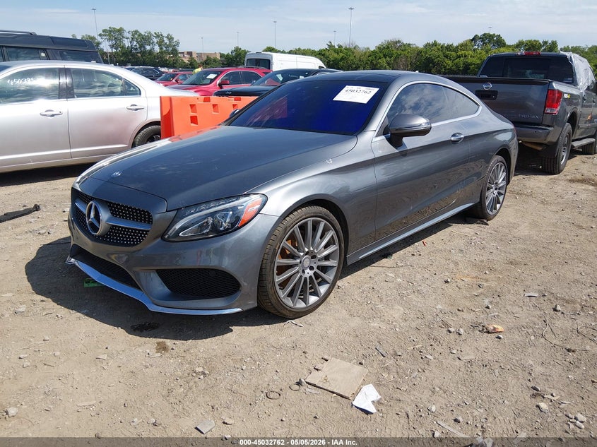 2017 Mercedes-benz C-klasse VIN WDDWJ4JB8HF367256 IAAI salvage auction — RIGHT SIDE, Salvage (Tennessee), sold $6,300 on 2026-07-30 (photo 2)