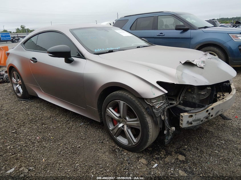 2015 Lexus Rc VIN JTHSE5BC1F5002560 IAAI salvage auction — FRONT END, Salvage (Missouri), sold $7,850 on 2026-07-07 (photo 1)
