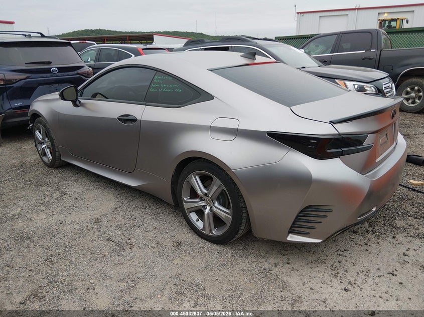 2015 Lexus Rc VIN JTHSE5BC1F5002560 IAAI salvage auction — FRONT END, Salvage (Missouri), sold $7,850 on 2026-07-07 (photo 3)