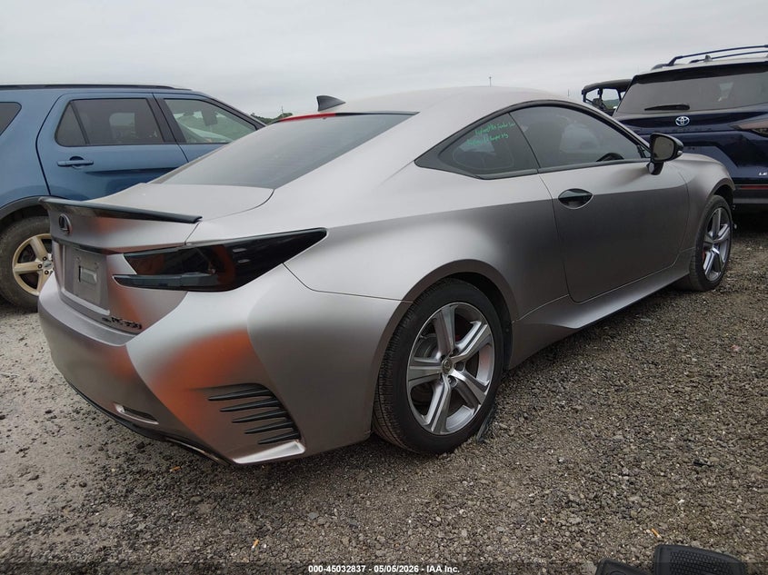 2015 Lexus Rc VIN JTHSE5BC1F5002560 IAAI salvage auction — FRONT END, Salvage (Missouri), sold $7,850 on 2026-07-07 (photo 4)