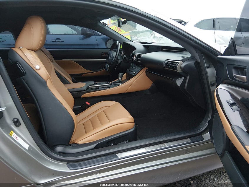 2015 Lexus Rc VIN JTHSE5BC1F5002560 IAAI salvage auction — FRONT END, Salvage (Missouri), sold $7,850 on 2026-07-07 (photo 5)