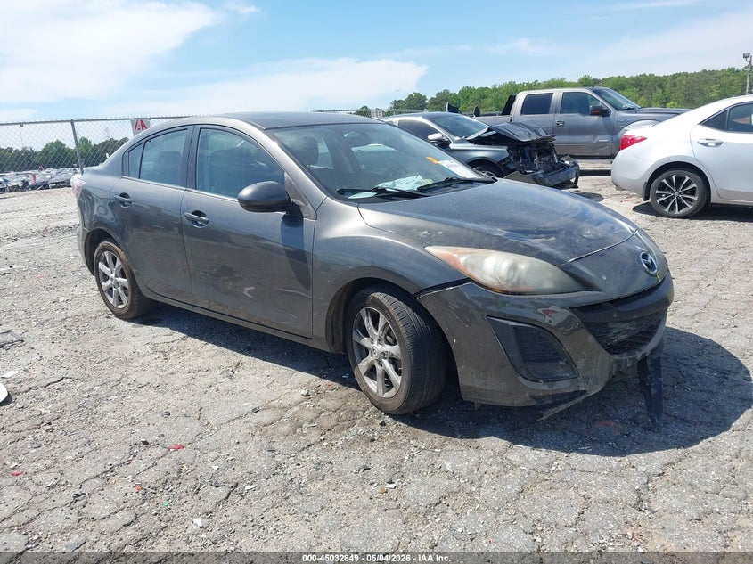 2011 Mazda 3 VIN JM1BL1VF6B1355755 IAAI salvage auction — FRONT & REAR, Salvage (Georgia), sold $200 on 2026-07-22 (photo 1)