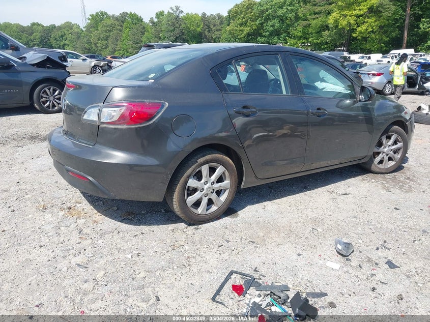 2011 Mazda 3 VIN JM1BL1VF6B1355755 IAAI salvage auction — FRONT & REAR, Salvage (Georgia), sold $200 on 2026-07-22 (photo 4)
