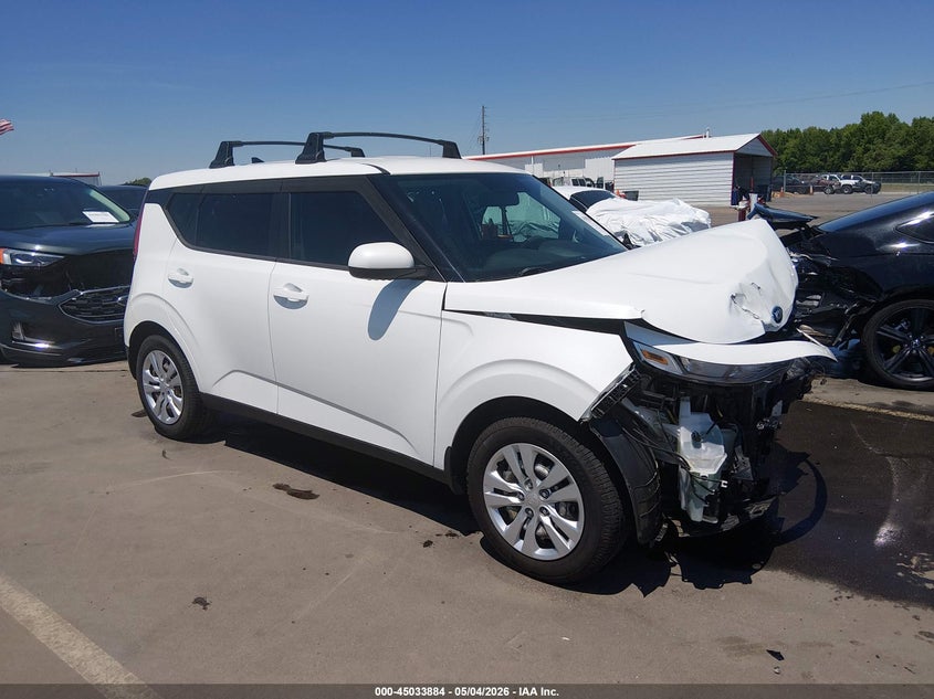 2021 Kia Soul VIN KNDJ23AU7M7142666 IAAI salvage auction — FRONT END, Salvage (North Carolina), sold $1,950 on 2026-07-08 (photo 1)