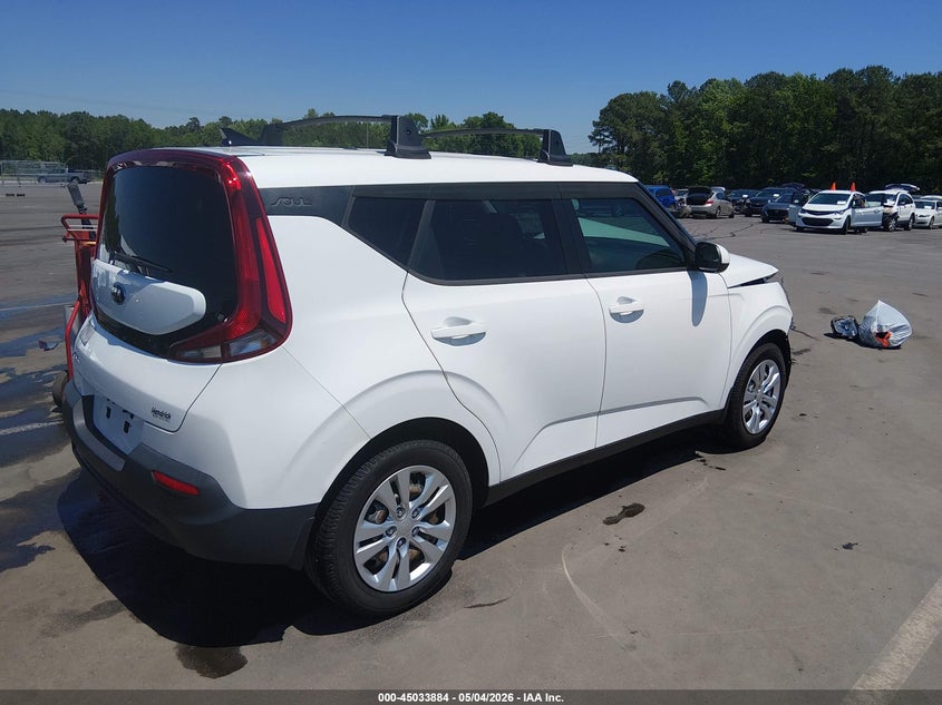2021 Kia Soul VIN KNDJ23AU7M7142666 IAAI salvage auction — FRONT END, Salvage (North Carolina), sold $1,950 on 2026-07-08 (photo 4)