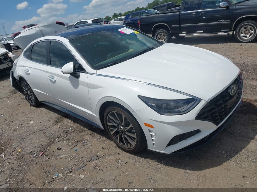 2023 Hyundai Sonata VIN KMHL34J27PA313610 IAAI salvage auction — REAR END, Salvage (Georgia), sold $8,025 on 2026-07-08 (photo 1)