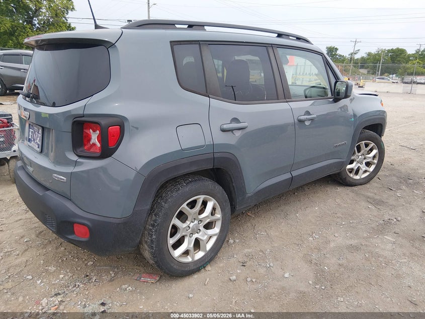 2018 Jeep Renegade VIN ZACCJABB6JPJ37869 IAAI salvage auction — FRONT END, Salvage (Tennessee), sold $1,525 on 2026-07-09 (photo 4)