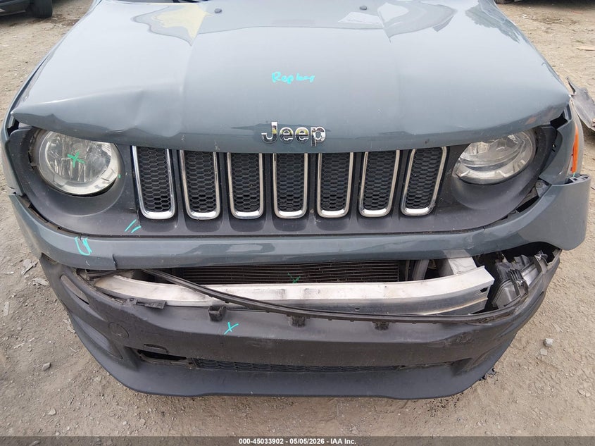 2018 Jeep Renegade VIN ZACCJABB6JPJ37869 IAAI salvage auction — FRONT END, Salvage (Tennessee), sold $1,525 on 2026-07-09 (photo 6)