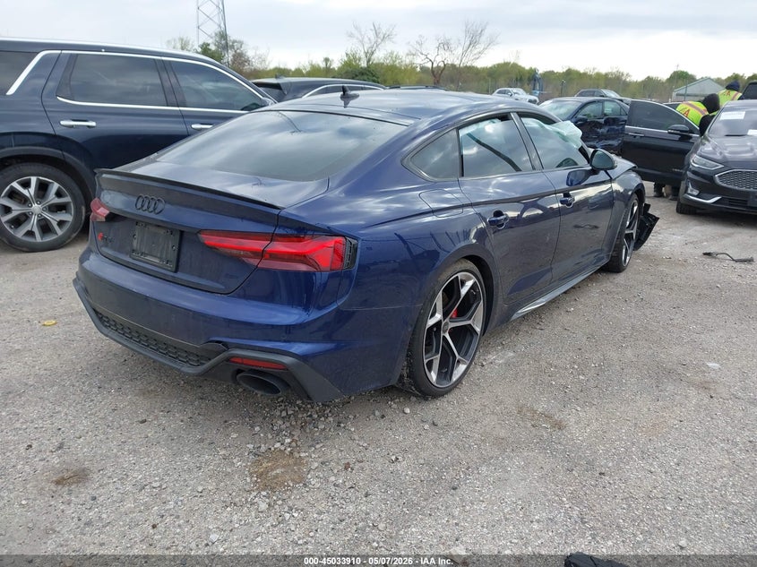 2025 Audi Rs5 VIN WUAAWCF56SA902031 IAAI salvage auction — FRONT END, Junk Bill Of Sale Mv2459 (Wisconsin), sold $11,350 on 2026-07-14 (photo 4)
