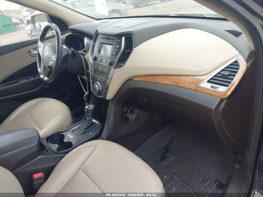 2013 Hyundai Santa fe VIN 5XYZUDLA4DG064288 IAAI salvage auction — SIDE, Salvage (North Carolina), sold $1,400 on 2026-07-18 (photo 5)