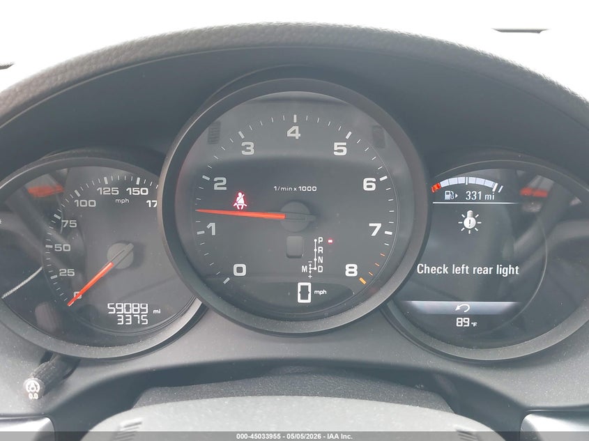 2019 Porsche 718 cayman VIN WP0AA2A8XKS260754 IAAI salvage auction — FRONT & REAR, Original (Texas), sold $20,000 on 2026-07-10 (photo 7)