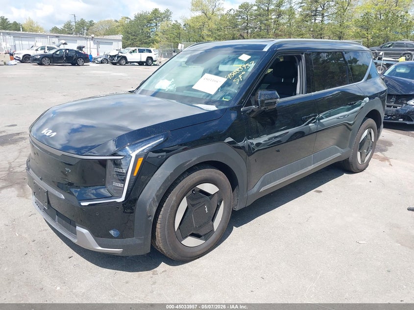 2026 Kia Ev9 VIN 5XYAFFS50TG017264 IAAI salvage auction — FRONT END, Mv-907A (New York), sold $17,150 on 2026-07-14 (photo 2)