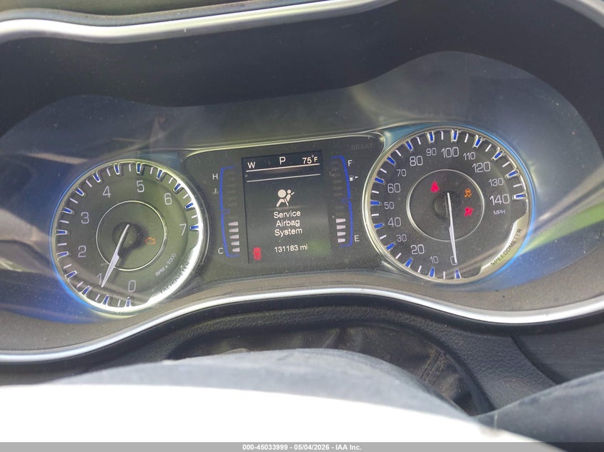 2016 Chrysler 200 VIN 1C3CCCAB8GN169402 IAAI salvage auction — FRONT END, Clear (Virginia), sold $1,150 on 2026-08-22 (photo 7)