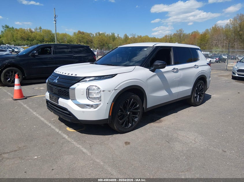 2023 Mitsubishi Outlander VIN JA4J4UA88PZ039603 IAAI salvage auction — RIGHT SIDE, Salvage (Connecticut), sold $6,700 on 2026-07-16 (photo 2)