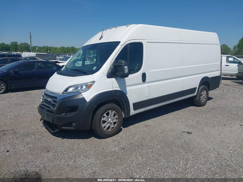 2024 Ram Promaster city VIN 3C6MRVJG6RE111177 IAAI salvage auction — RIGHT FRONT, Salvage - 75% Or Less (Maryland), sold $4,700 on 2026-07-09 (photo 2)