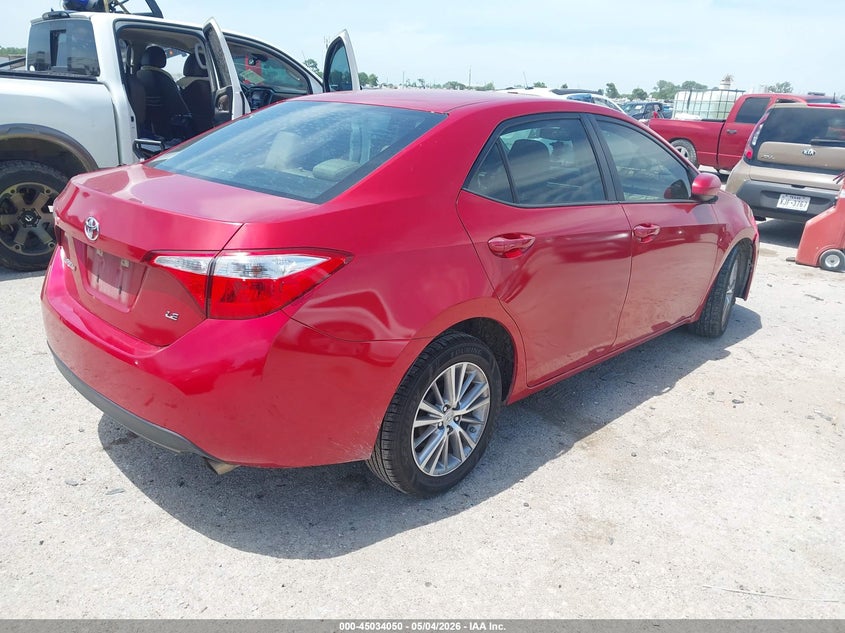 2015 Toyota Corolla VIN 5YFBURHE8FP327018 IAAI salvage auction — WATER/FLOOD, Salvage (Texas), sold $3,250 on 2026-07-14 (photo 4)