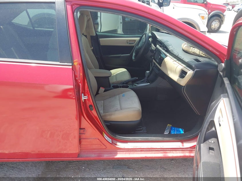 2015 Toyota Corolla VIN 5YFBURHE8FP327018 IAAI salvage auction — WATER/FLOOD, Salvage (Texas), sold $3,250 on 2026-07-14 (photo 5)