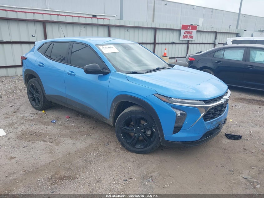 2024 Chevrolet Trax VIN KL77LGE20RC109057 IAAI salvage auction — REAR END, Original (Texas), sold $3,650 on 2026-07-23 (photo 1)