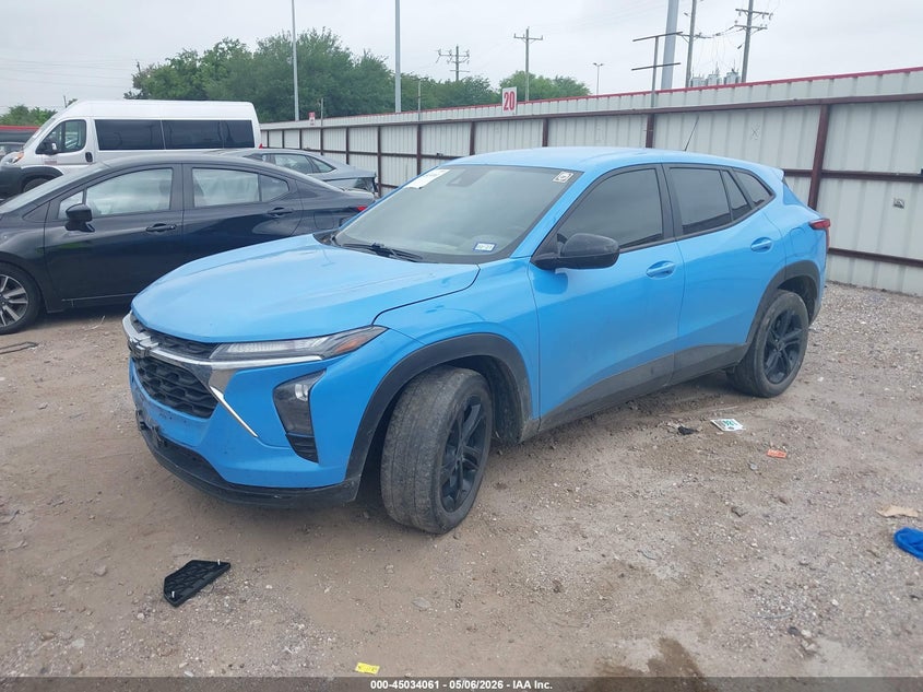 2024 Chevrolet Trax VIN KL77LGE20RC109057 IAAI salvage auction — REAR END, Original (Texas), sold $3,650 on 2026-07-23 (photo 2)