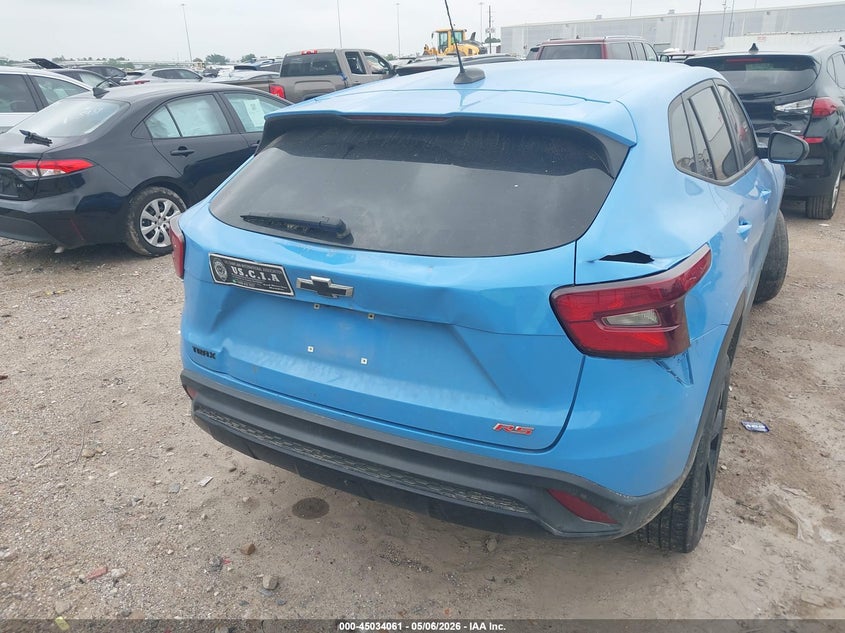 2024 Chevrolet Trax VIN KL77LGE20RC109057 IAAI salvage auction — REAR END, Original (Texas), sold $3,650 on 2026-07-23 (photo 6)