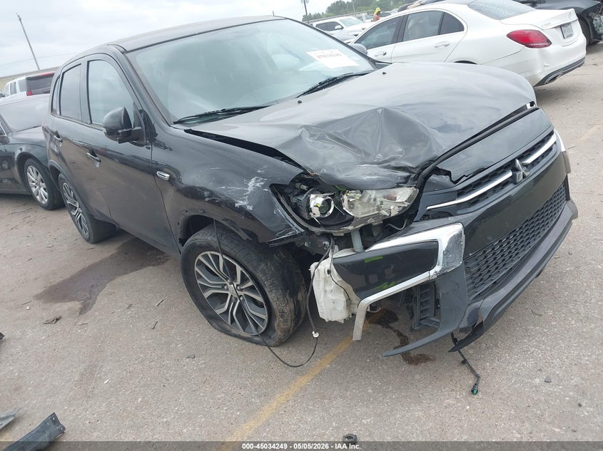 2018 Mitsubishi Outlander VIN JA4AR3AUXJU018409 IAAI salvage auction — RIGHT FRONT, Original (Texas), sold $1,550 on 2026-07-11 (photo 1)