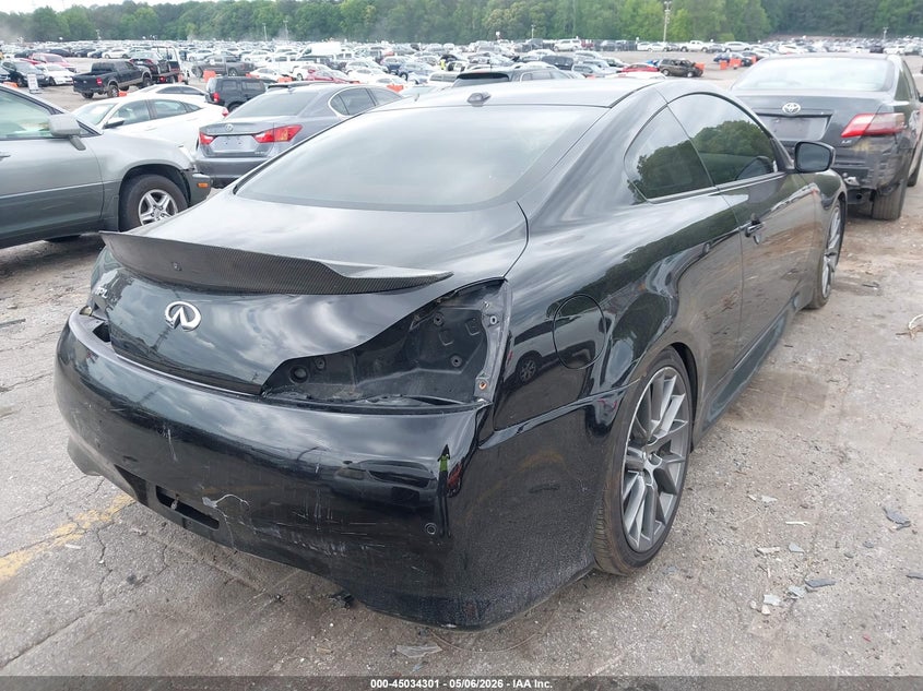 2013 Infiniti G VIN JN1CV6EK9DM900098 IAAI salvage auction — REAR END, Salvage (Georgia), sold $3,750 on 2026-07-29 (photo 4)