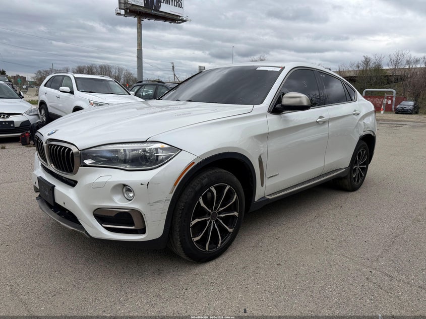 2017 BMW X6 VIN 5UXKU6C37H0W38407 IAAI salvage auction — Side, Clear (Connecticut), sold $13,750 on 2026-05-29 (photo 2)