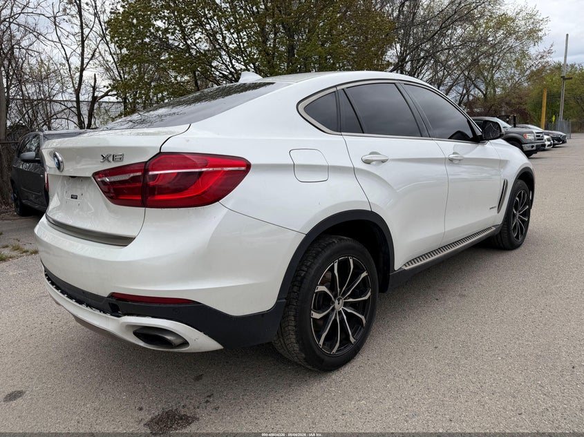 2017 BMW X6 VIN 5UXKU6C37H0W38407 IAAI salvage auction — Side, Clear (Connecticut), sold $13,750 on 2026-05-29 (photo 4)