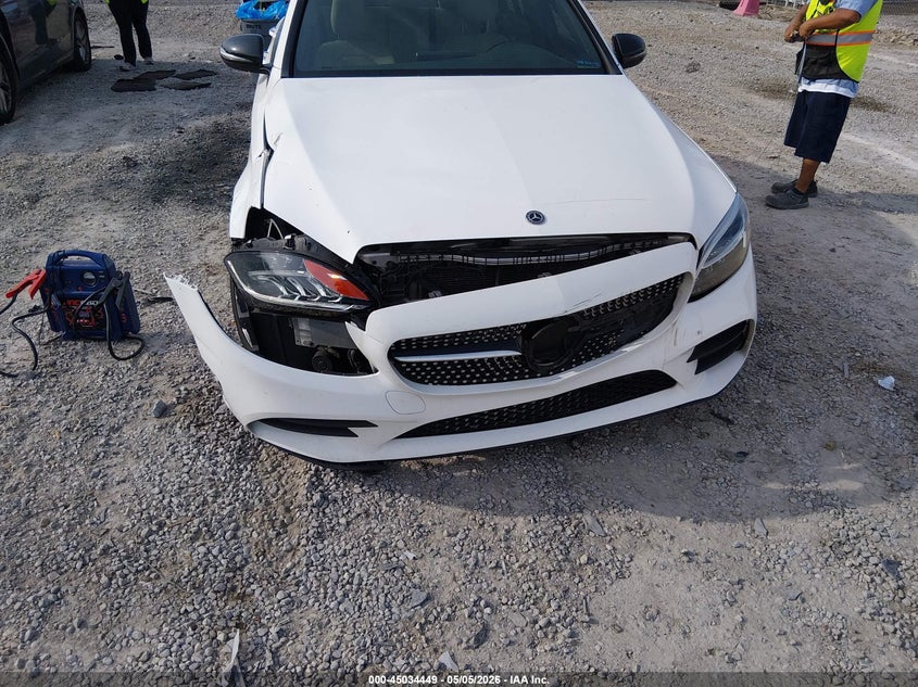 2019 Mercedes-benz C-klasse VIN 55SWF8DB4KU288692 IAAI salvage auction — FRONT END, Clear (Tennessee), sold $8,000 on 2026-07-11 (photo 6)
