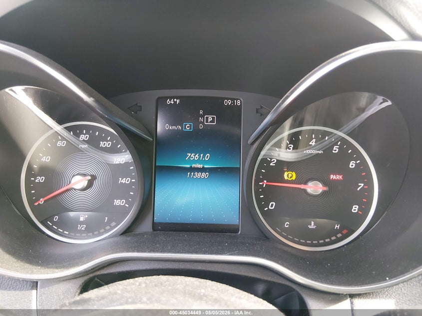 2019 Mercedes-benz C-klasse VIN 55SWF8DB4KU288692 IAAI salvage auction — FRONT END, Clear (Tennessee), sold $8,000 on 2026-07-11 (photo 7)