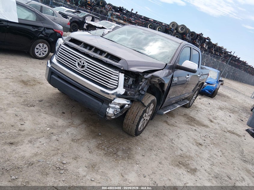 2017 Toyota Tundra VIN 5TFFW5F1XHX221565 IAAI salvage auction — FRONT END, Salvage (Georgia), sold $10,700 on 2026-07-17 (photo 2)