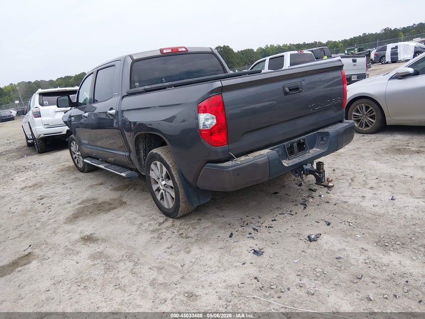2017 Toyota Tundra VIN 5TFFW5F1XHX221565 IAAI salvage auction — FRONT END, Salvage (Georgia), sold $10,700 on 2026-07-17 (photo 3)