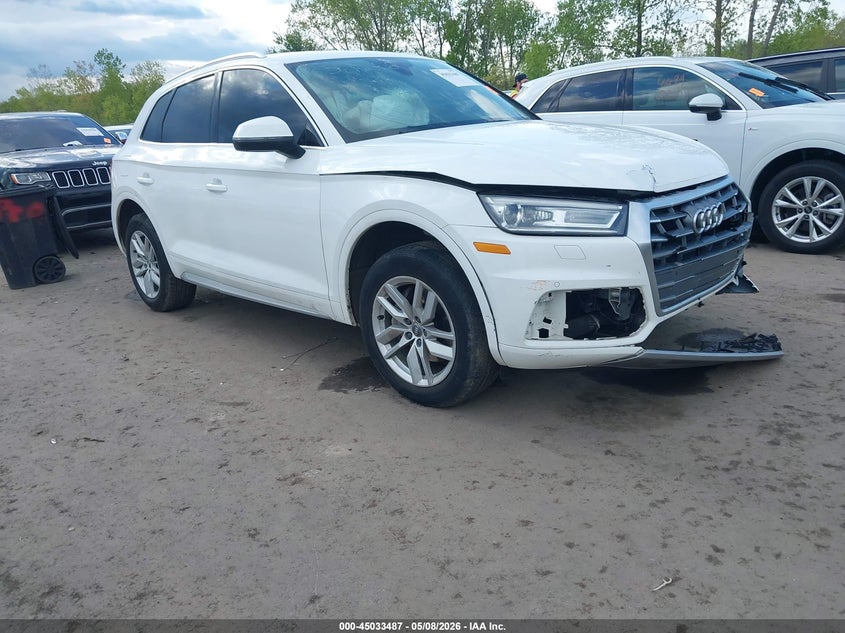 2020 Audi Q5 VIN WA1ANAFY9L2064016 IAAI salvage auction — FRONT END, Salvage (Ohio), sold $3,350 on 2026-07-28 (photo 1)
