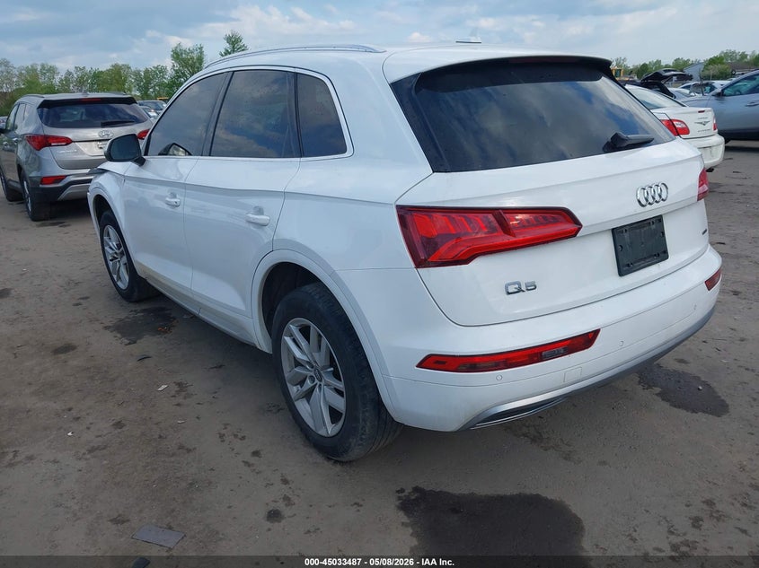 2020 Audi Q5 VIN WA1ANAFY9L2064016 IAAI salvage auction — FRONT END, Salvage (Ohio), sold $3,350 on 2026-07-28 (photo 3)