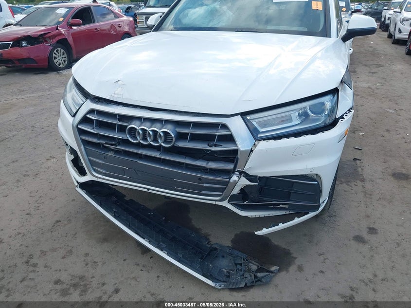2020 Audi Q5 VIN WA1ANAFY9L2064016 IAAI salvage auction — FRONT END, Salvage (Ohio), sold $3,350 on 2026-07-28 (photo 6)