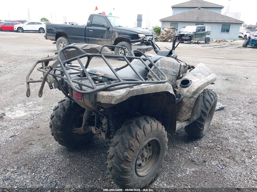 2014 Yamaha Yfm VIN 5Y4AJ52Y2EA103253 IAAI salvage auction — FRONT END, Salvage (Indiana), sold $450 on 2026-07-29 (photo 4)