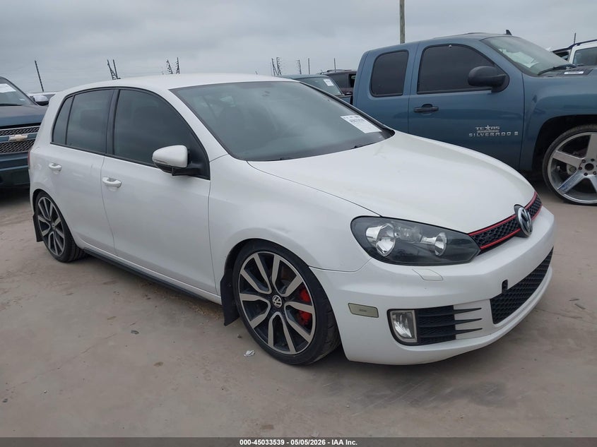 2014 Volkswagen Gti VIN WVWHD7AJ4EW006878 IAAI salvage auction — FRONT END, Salvage (Texas), sold $2,150 on 2026-07-07 (photo 1)