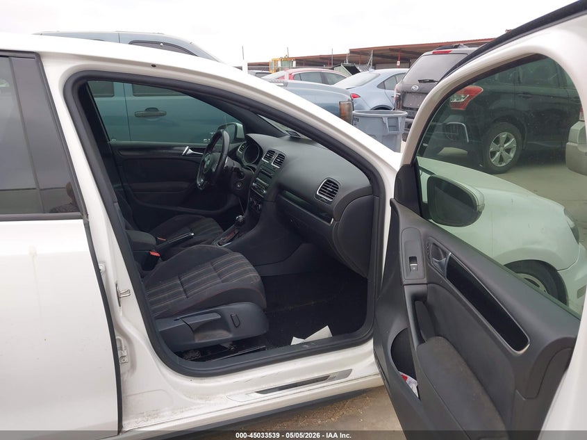 2014 Volkswagen Gti VIN WVWHD7AJ4EW006878 IAAI salvage auction — FRONT END, Salvage (Texas), sold $2,150 on 2026-07-07 (photo 5)