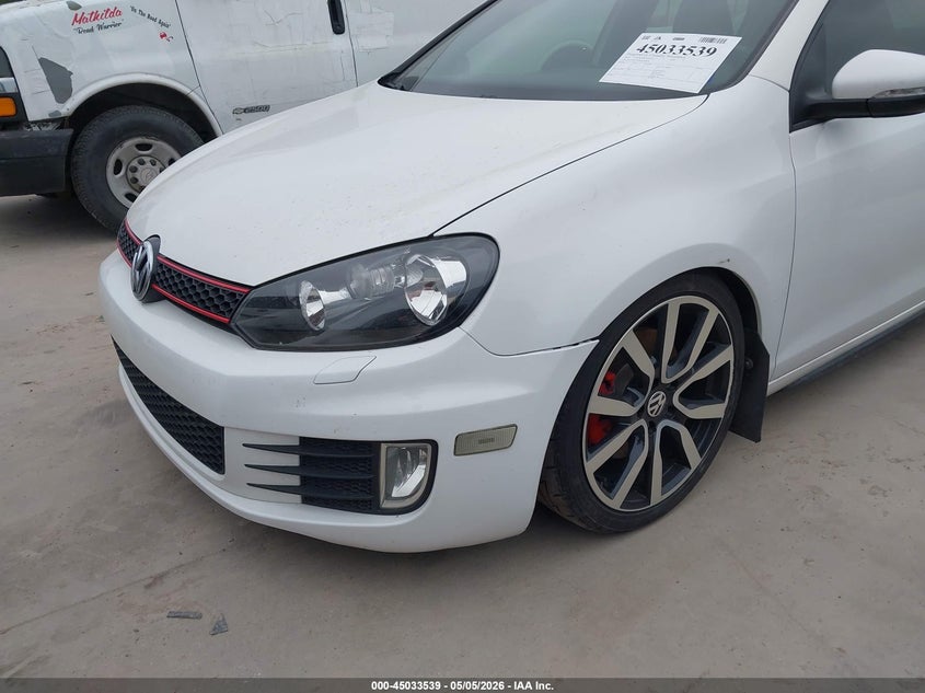 2014 Volkswagen Gti VIN WVWHD7AJ4EW006878 IAAI salvage auction — FRONT END, Salvage (Texas), sold $2,150 on 2026-07-07 (photo 6)