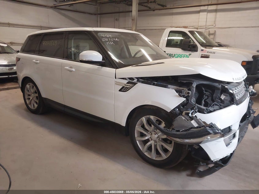 2017 Land rover Range rover sport VIN SALWR2FV5HA153924 IAAI salvage auction — FRONT END, Salvage (Minnesota), sold $7,300 on 2026-07-22 (photo 1)