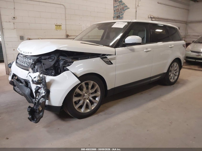 2017 Land rover Range rover sport VIN SALWR2FV5HA153924 IAAI salvage auction — FRONT END, Salvage (Minnesota), sold $7,300 on 2026-07-22 (photo 2)