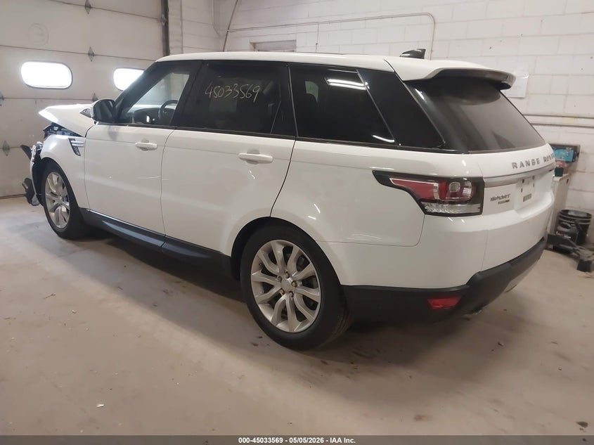 2017 Land rover Range rover sport VIN SALWR2FV5HA153924 IAAI salvage auction — FRONT END, Salvage (Minnesota), sold $7,300 on 2026-07-22 (photo 3)