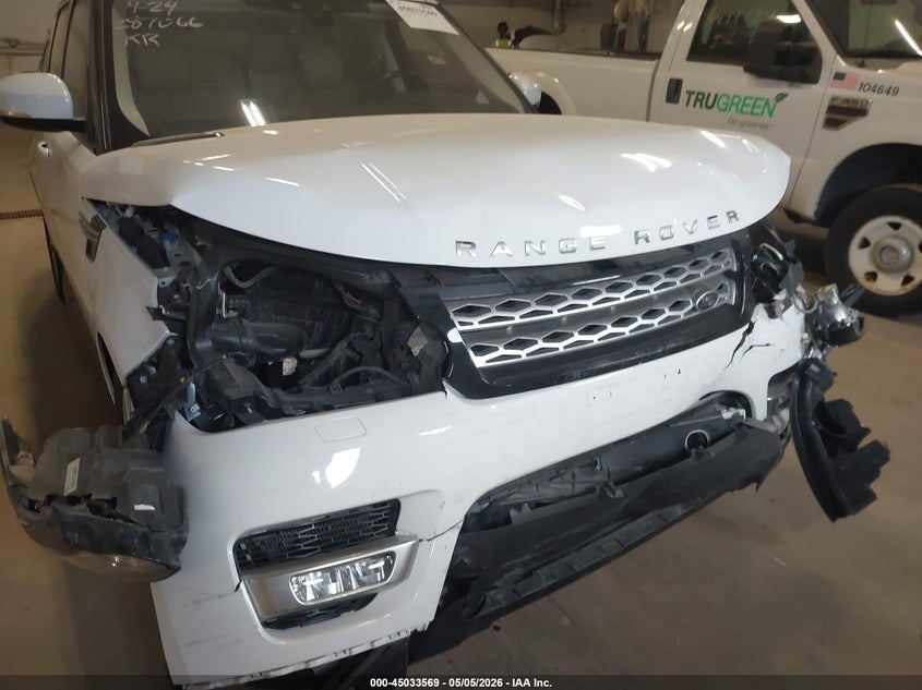 2017 Land rover Range rover sport VIN SALWR2FV5HA153924 IAAI salvage auction — FRONT END, Salvage (Minnesota), sold $7,300 on 2026-07-22 (photo 6)