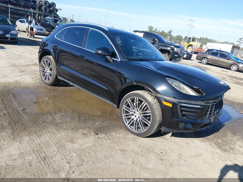 2017 Porsche Macan VIN WP1AB2A51HLB18068 IAAI salvage auction — FRONT END, Salvage (Georgia), sold $6,850 on 2026-07-31 (photo 1)